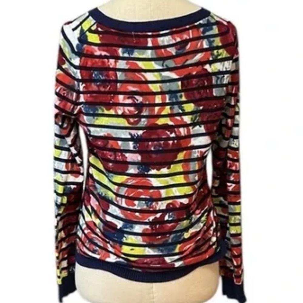 Like new! Anthropologie Sparrow Artist’s Study floral lightweight cardigan XS - Picture 8 of 13